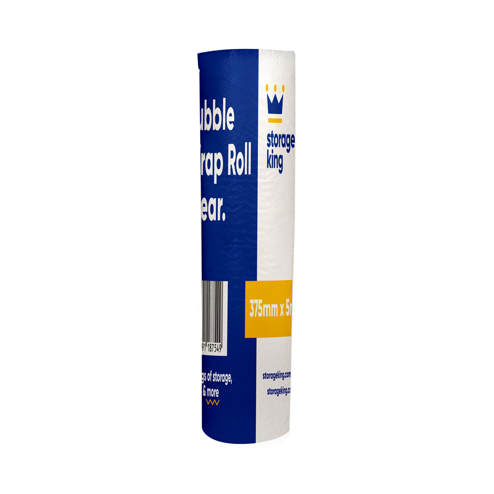 375mm x 10m Bubble Wrap Roll Clear